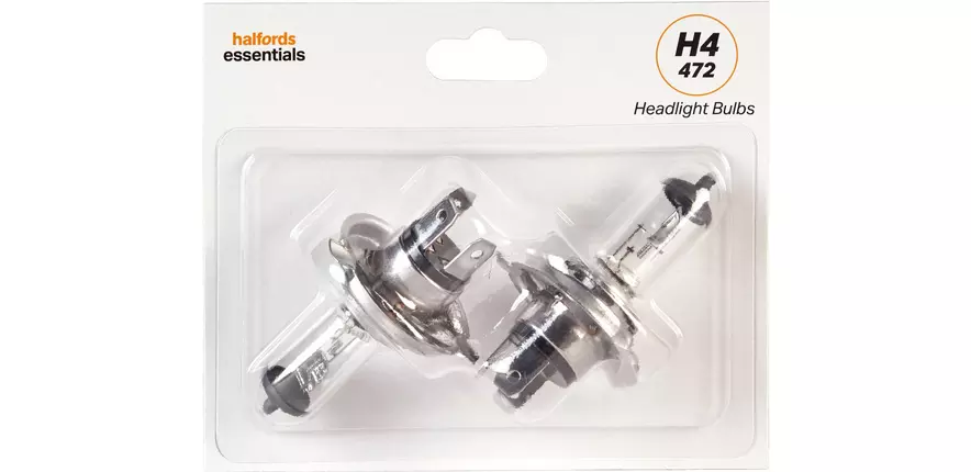 h4 472 car headlight bulb halfords essentials twin pack halfords uk