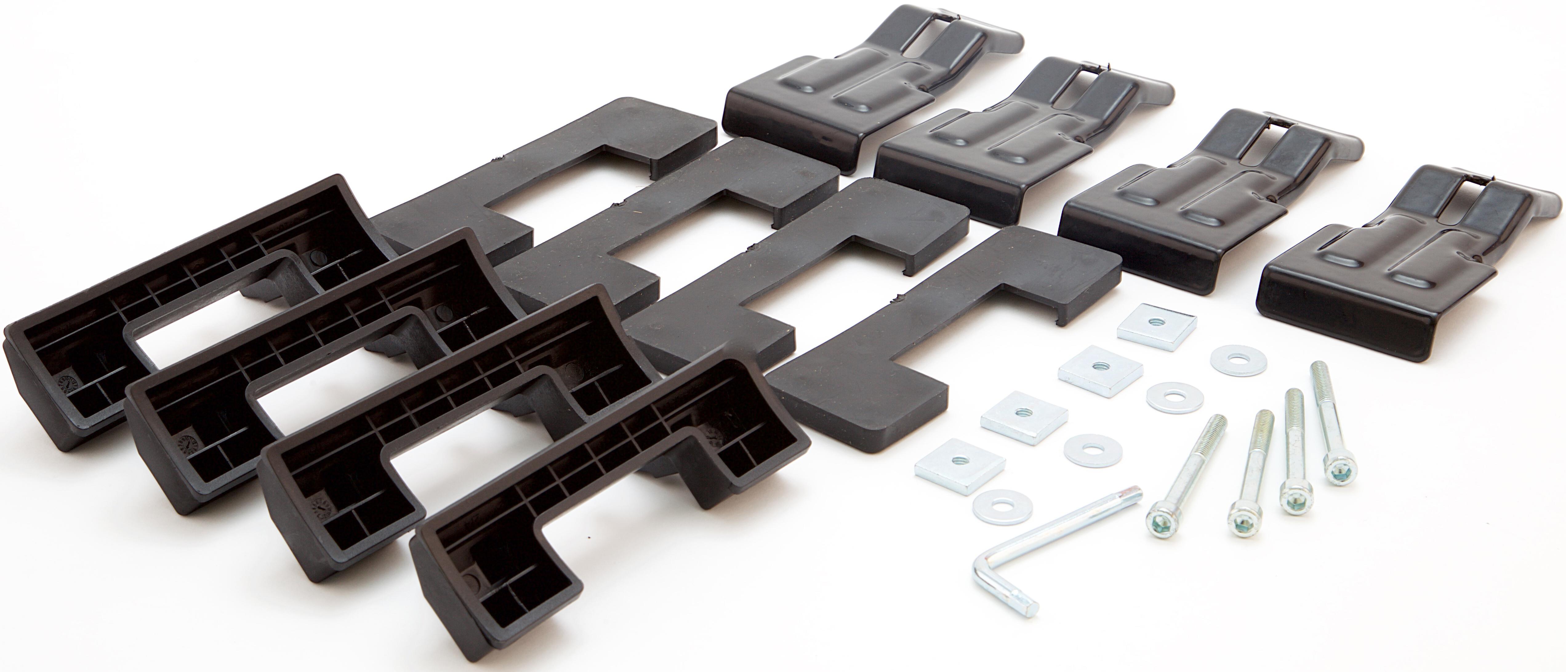 Halfords NonRailing Roof Bar Kit 035 Pack of 4 Halfords UK