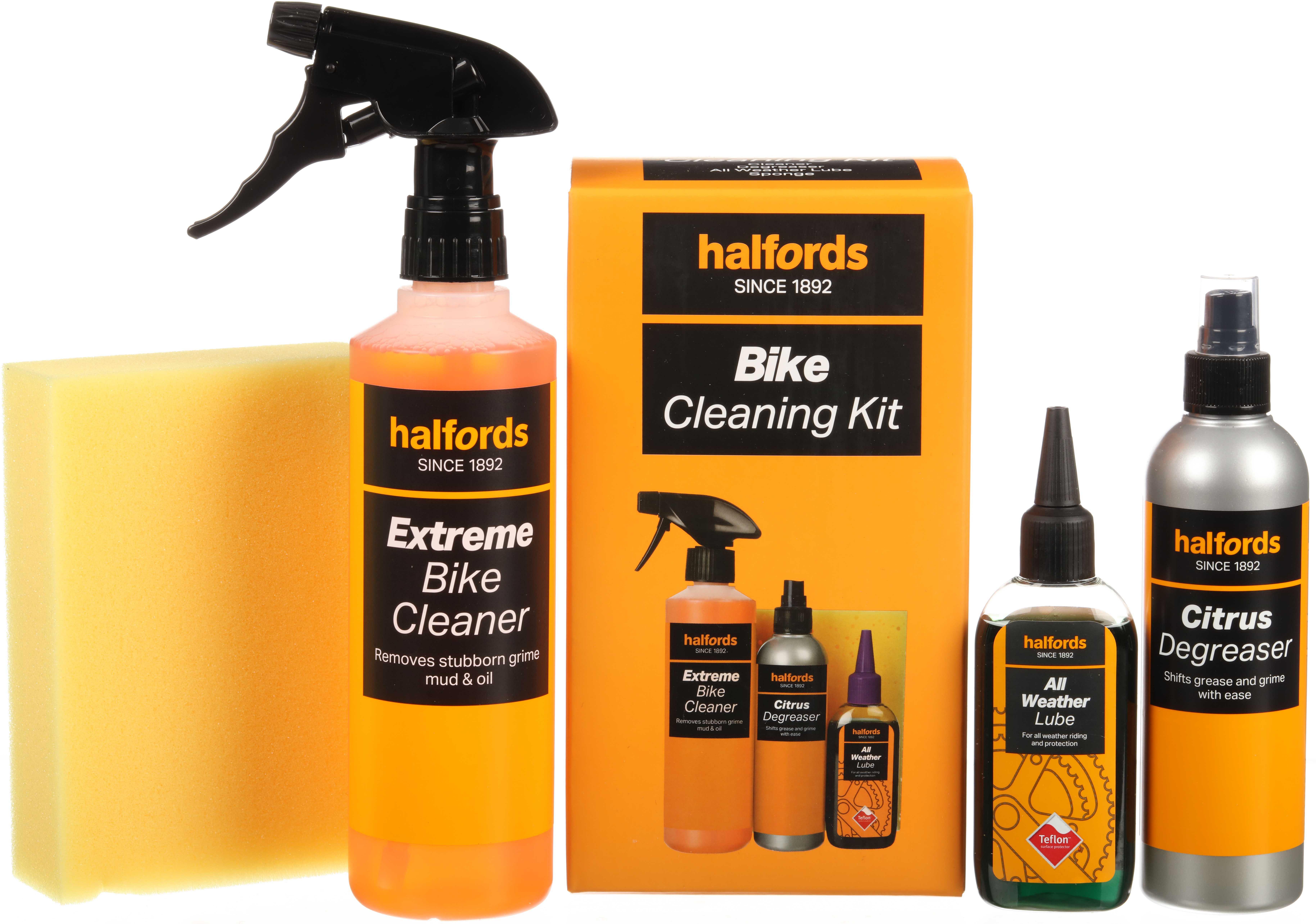 halfords bike cleaning