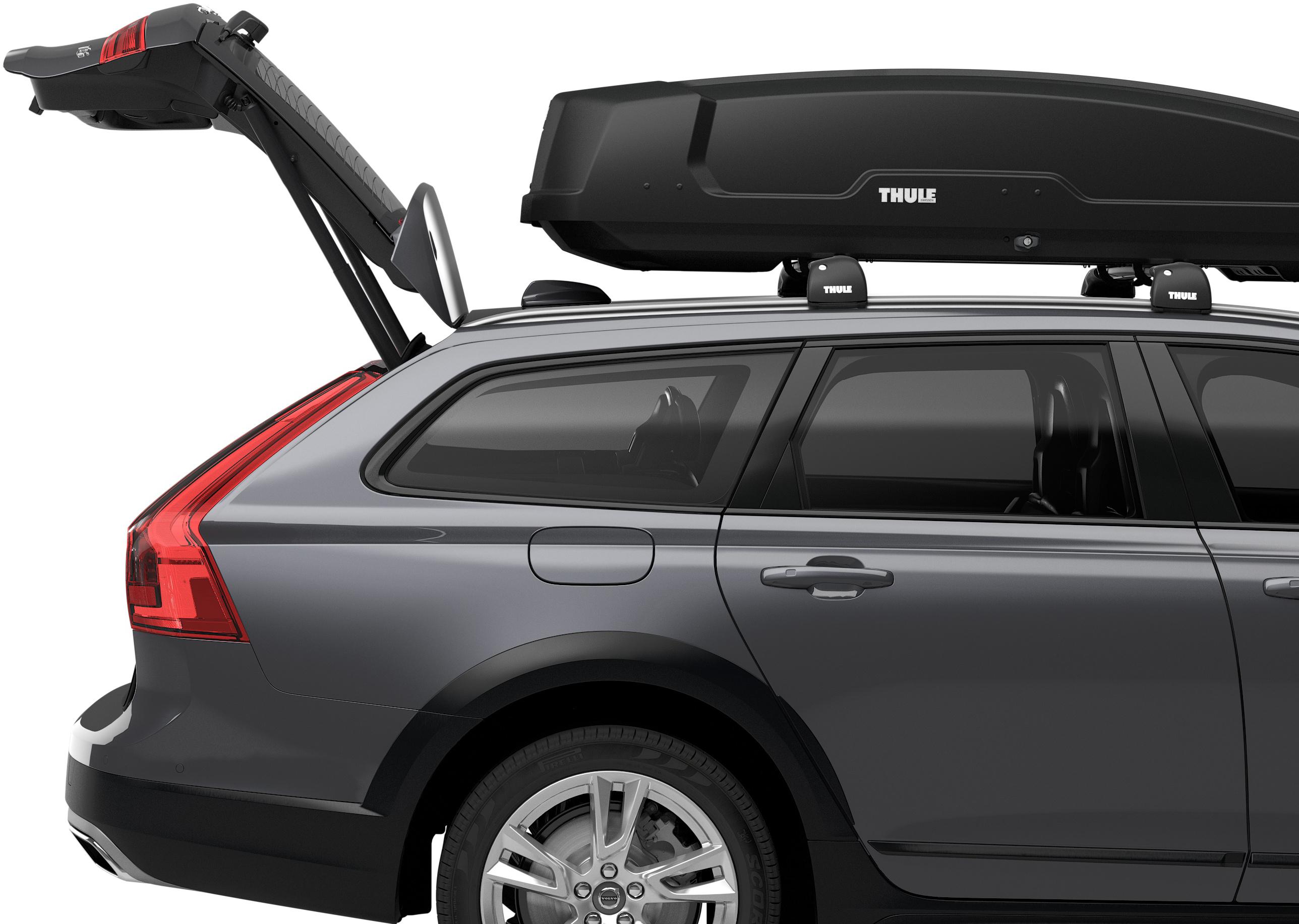 thule roof box sizes