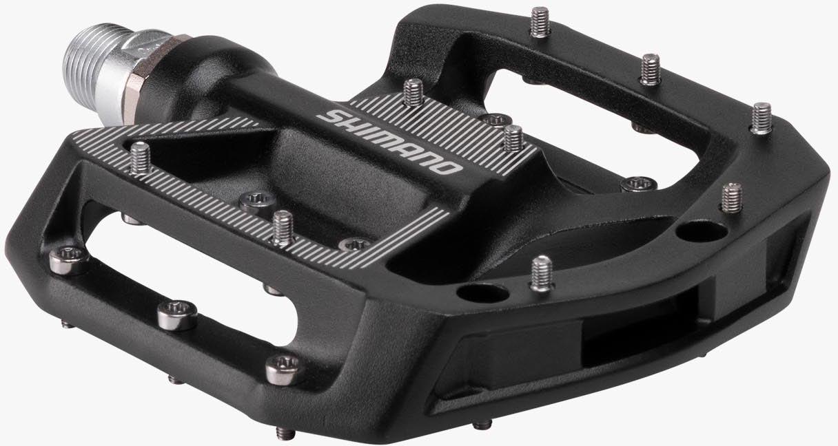 Shimano Pd Gr500 Mtb Flat Pedals Black Halfords Uk