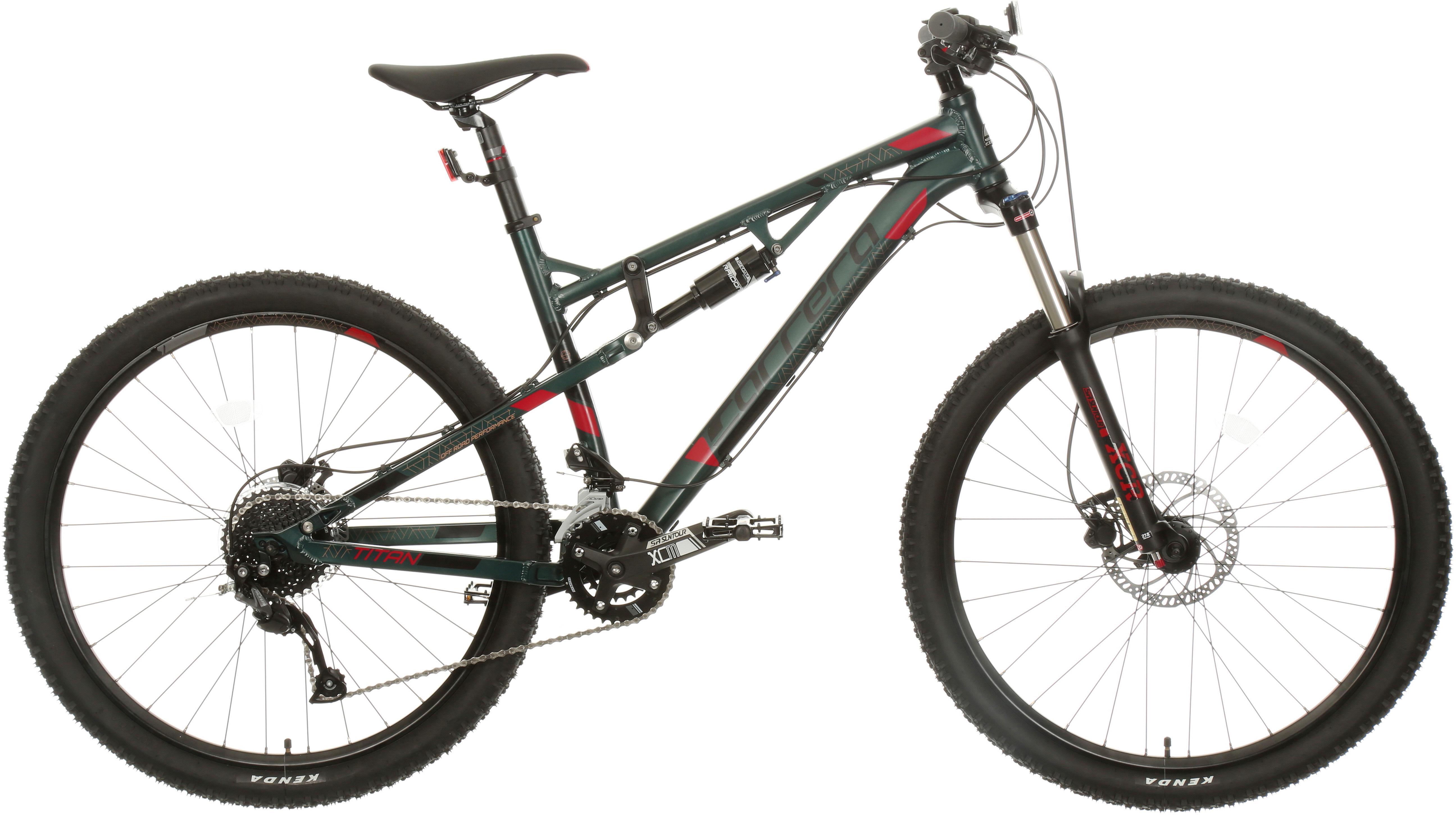 mountain bikes with dual suspension