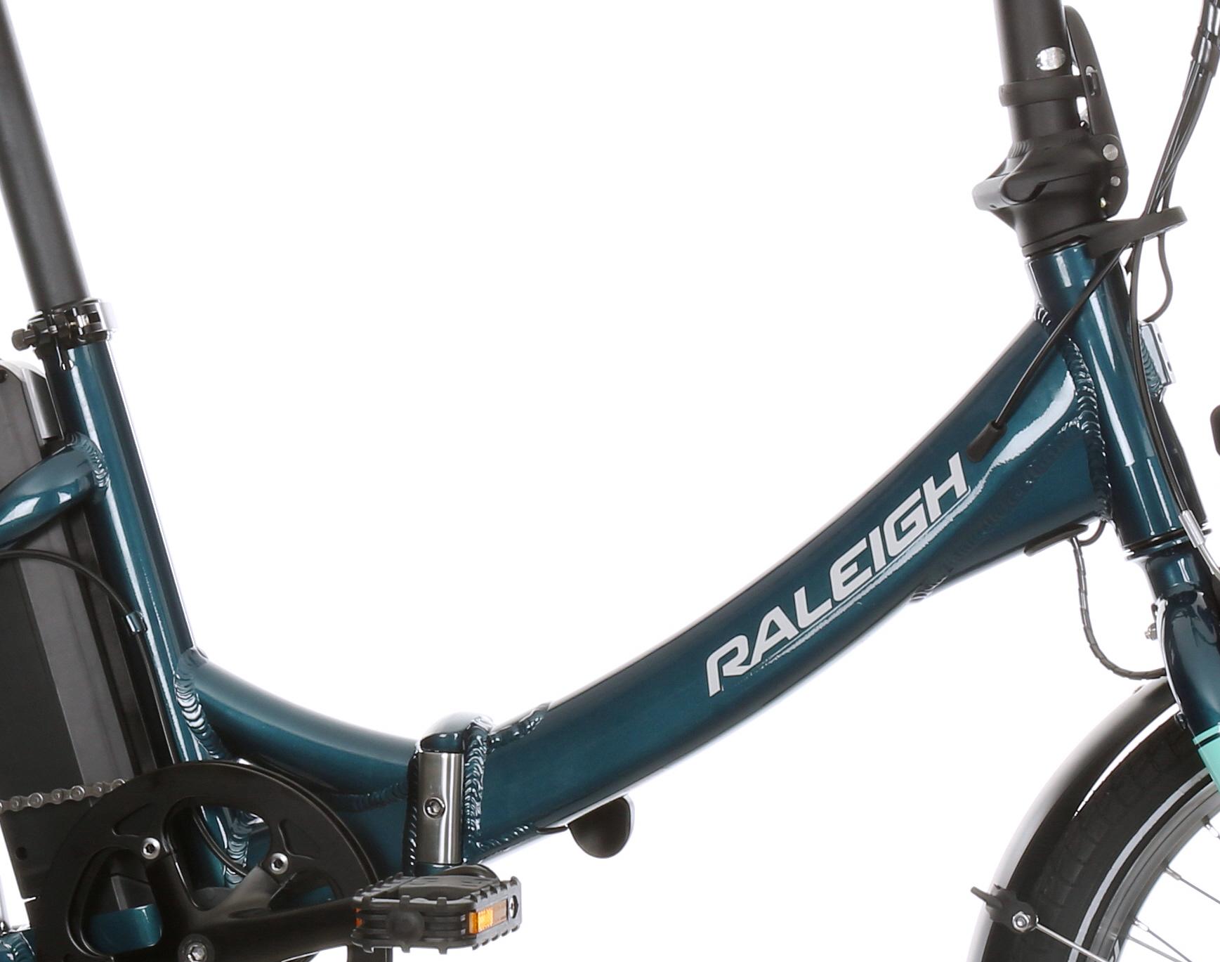 raleigh evo electric folding bike 20 wheel review