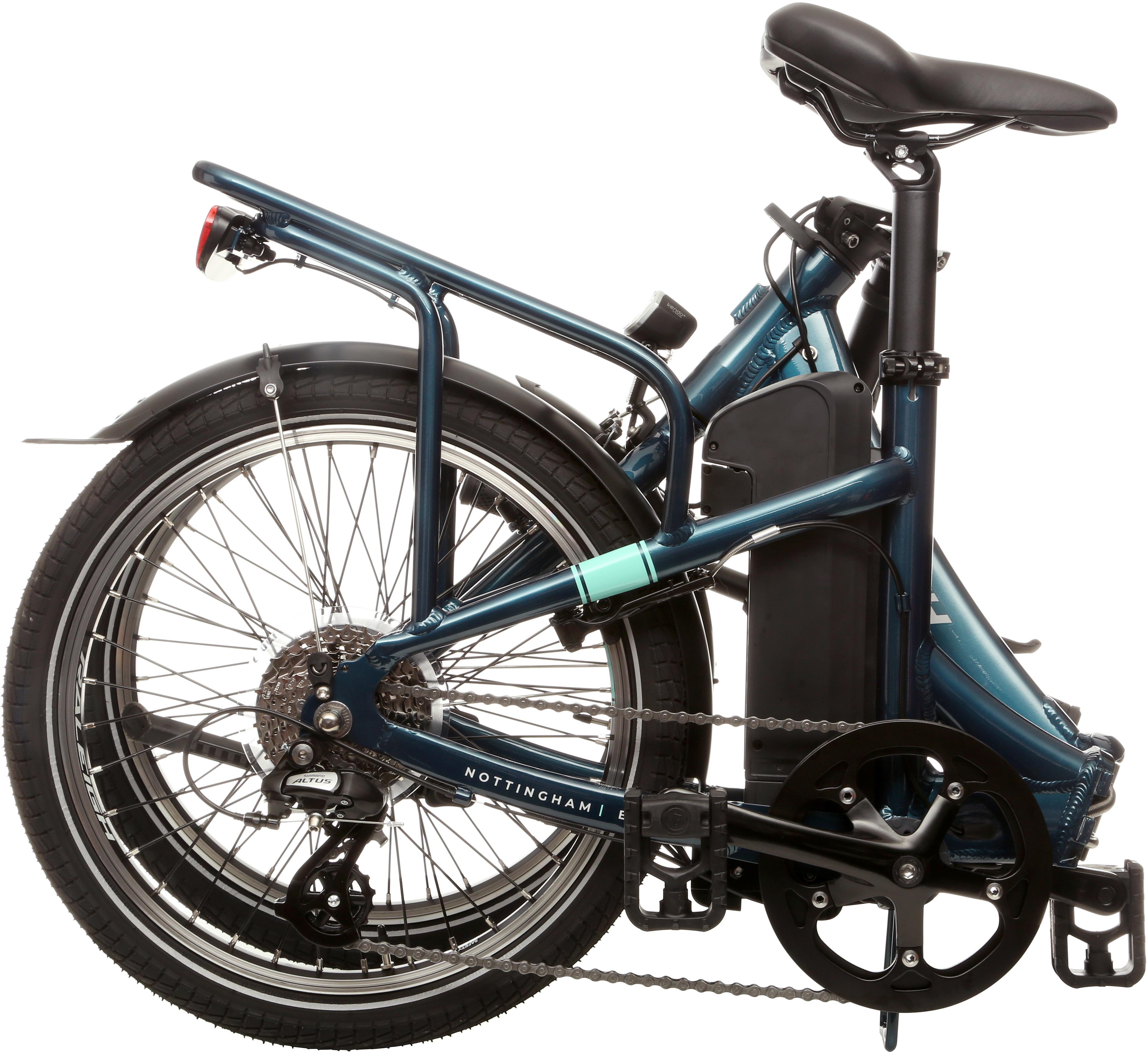 folding electric bikes at halfords