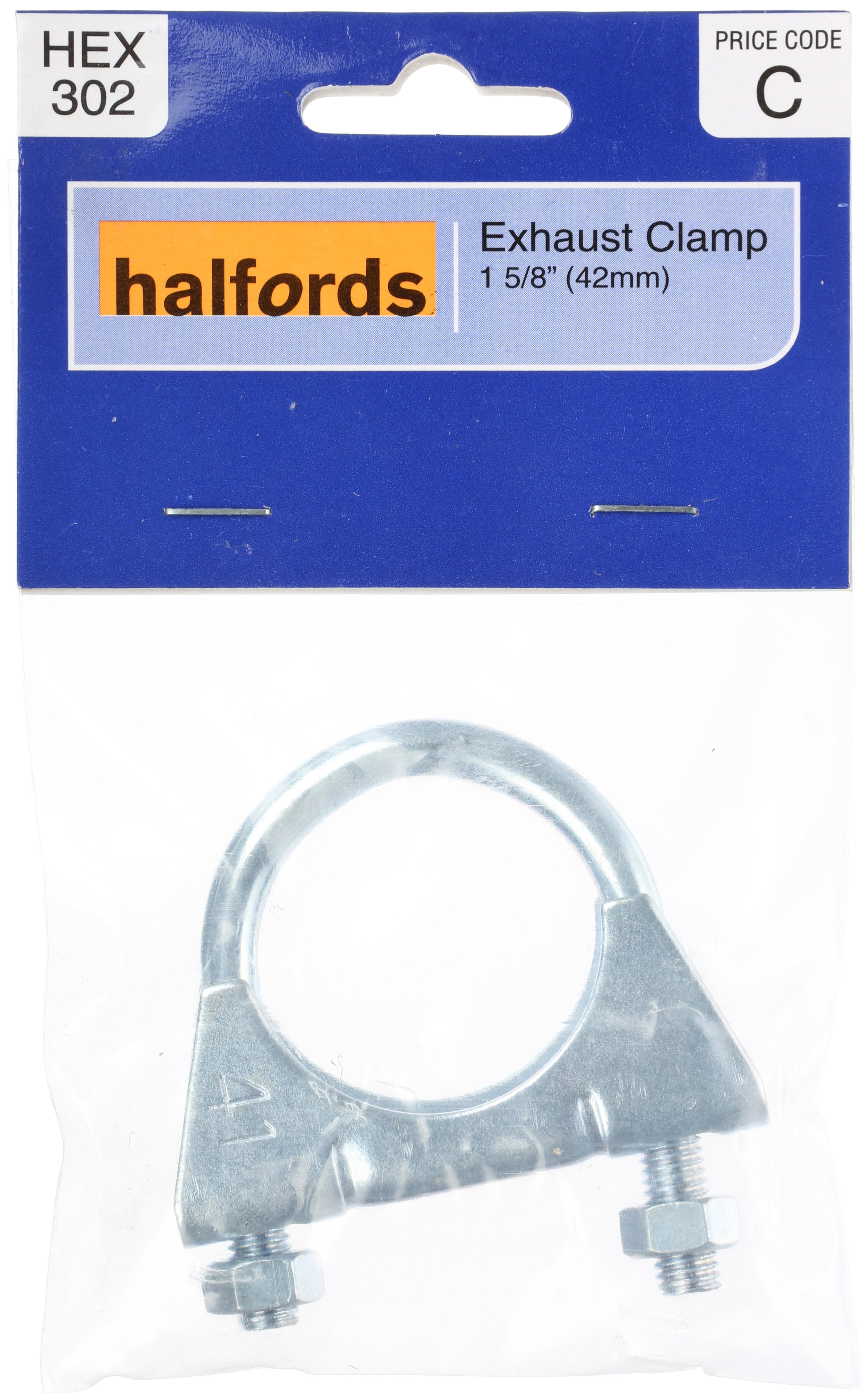 Halfords Exhaust Fixing Clamp HEX302 41mm Halfords IE
