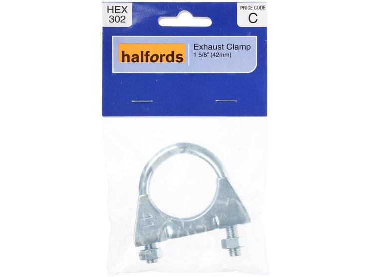 Halfords Exhaust Fixing Clamp HEX302 41mm | Halfords IE