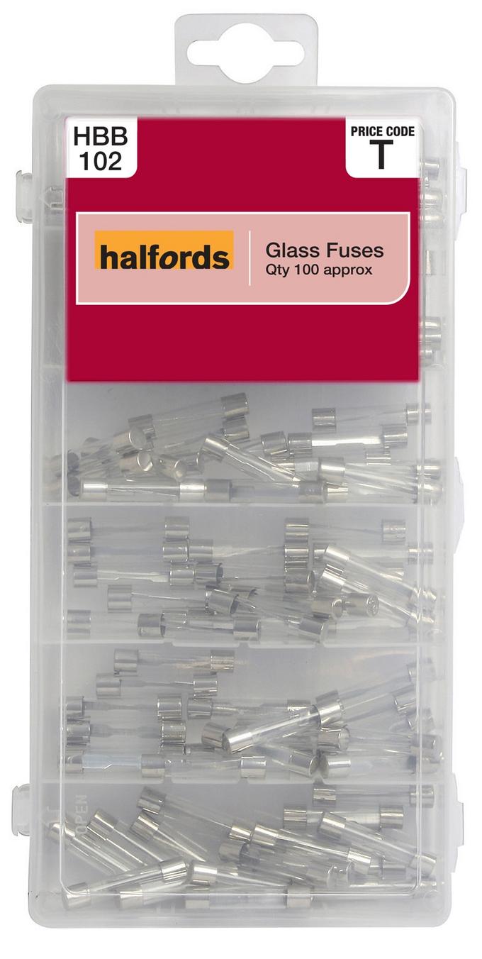 Halfords Assorted Glass Fuses Hbb102 Halfords Uk