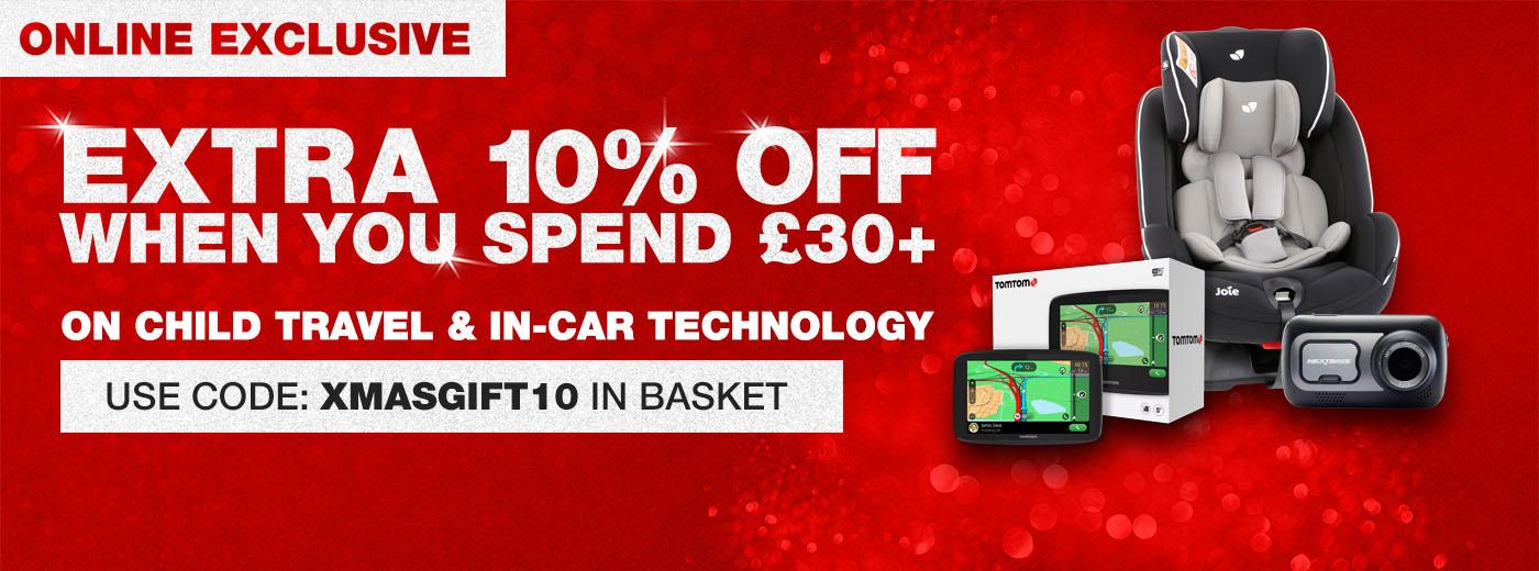 Use code XMASGIFT10 in basket