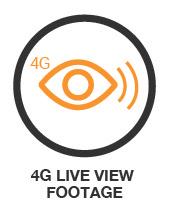 BlackVue DR750-2CH LTE 4G Cloud-Connected Front/Rear Dash Cam With 32GB MicroSD Card & Vodafone V-Sim -Auto Parts Store DashCams ICONS 4G live view footage orange