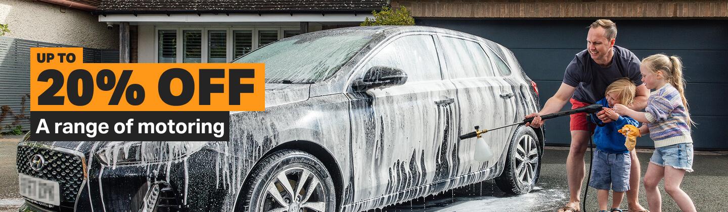 Up to 20% off Motoring