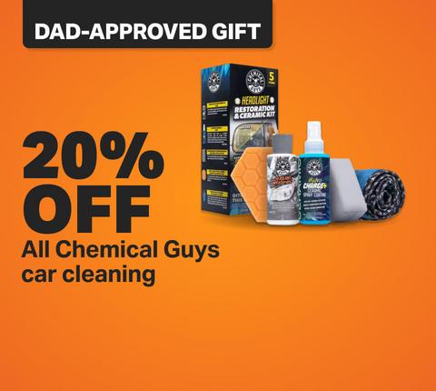20% off all Chemical Guys car cleaning 