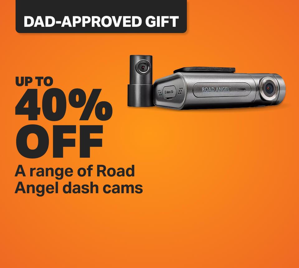 Up to 40% off a range of Road Angel dash cams
