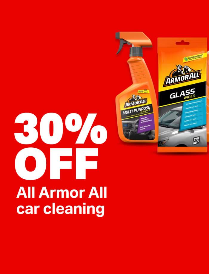 30% OFF All Armor All car cleaning