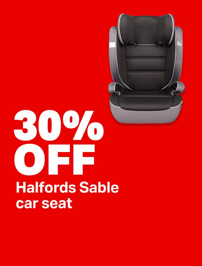 30% OFF Hal Sable car seat