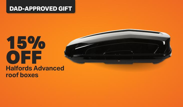 15% OFF Halfords Advanced Roof Boxes