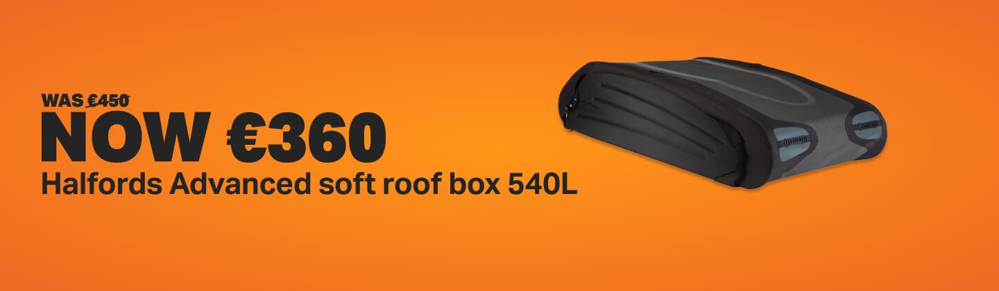Halfords Advanced soft box 540L