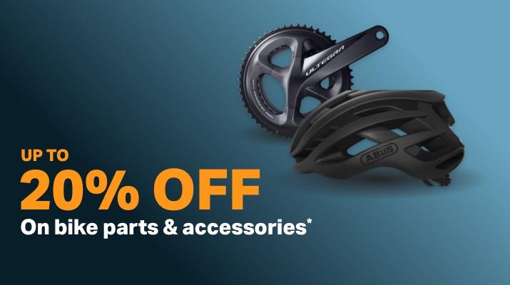 Online Exclusive Spend & Save on Bike Parts & Accessories