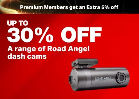 Up To 30% Off a Range of Road Angel Dash Cams