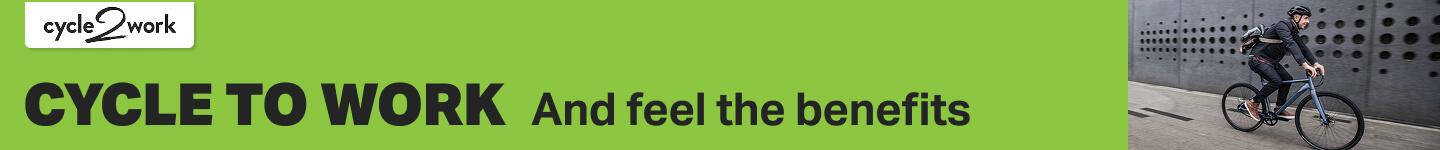 Cycle to Work and feel the benefits