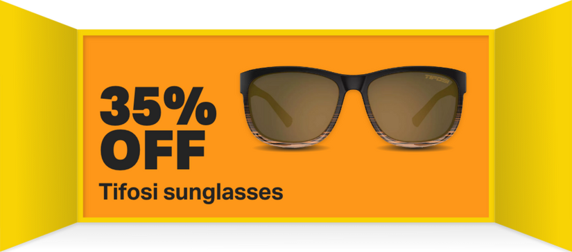 35% off Tifosi sunglasses