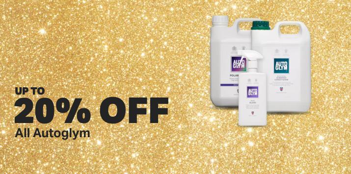 Up to 20% off all Autoglym