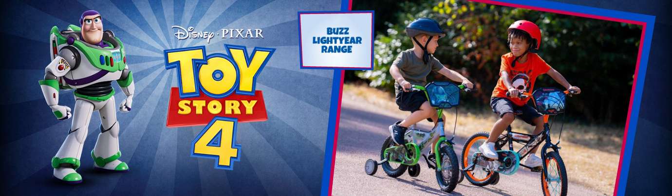 Toy story bike helmet best sale and pads