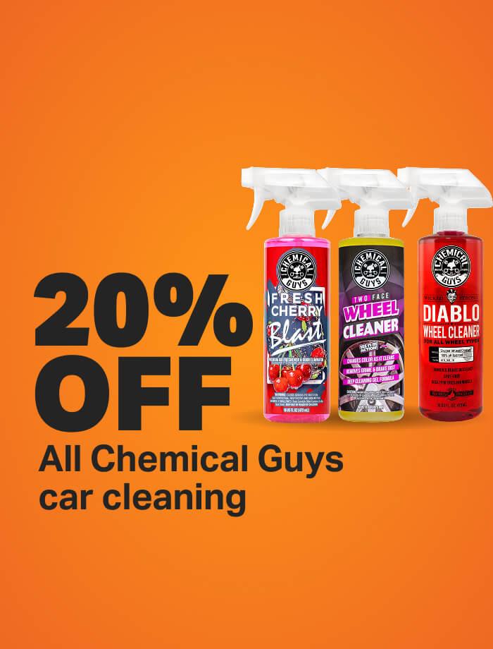 20% OFF All Chem guys car cleaning