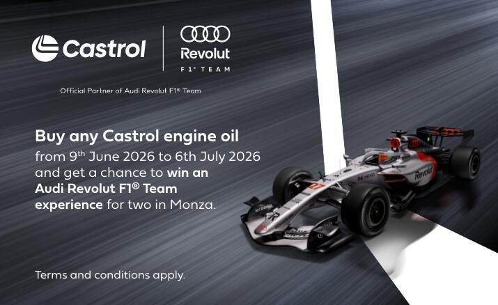 Castrol Audi F1 Monza competition