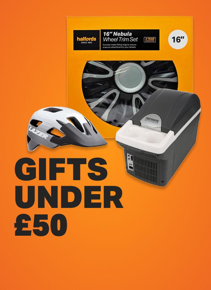 Gifts up to £50