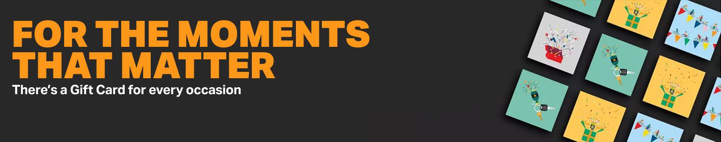 GIVE THE GIFT OF CHOICE THIS CHRISTMAS - Gift cards & e-gift cards available