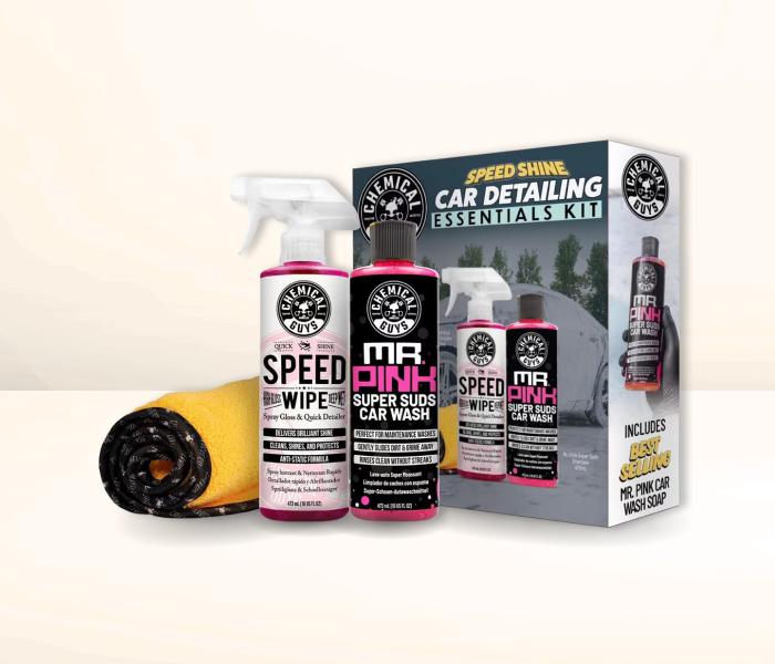 Chemical Guys car detailing kit