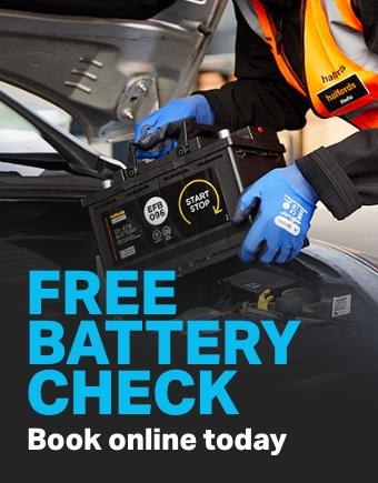 Free battery check
                Book online today
