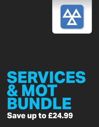 Service & MOT bundle Save up to £24.99