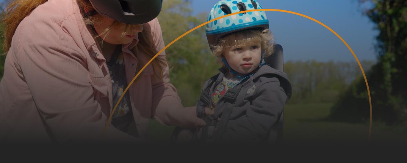 Finding the right size kids bike helmet
