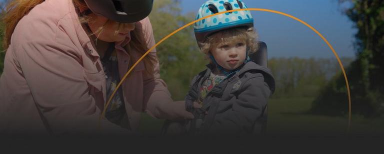 Finding the right size kids bike helmet