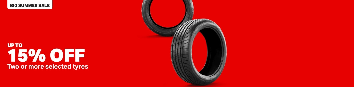 Big Summer Sale Up to 15% off Goodyear Vector 4Seasons tyres