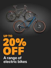 20% off Electric Bikes