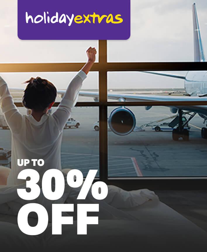 Holiday Extra - up to 30% off