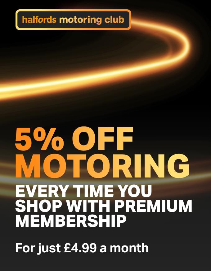 5% off motoring everytime you shop with premium