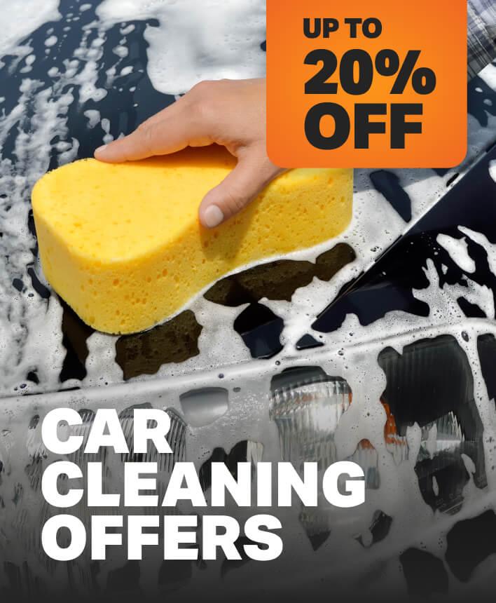 Upto 20% off car cleaning