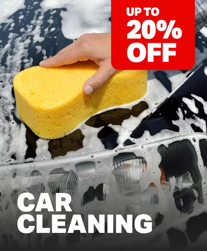 Up to 20% off car cleaning