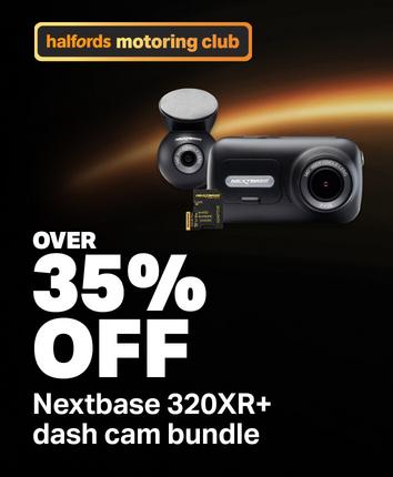 ALL MEMBERS (22nd July – 18th August) Over 35% off Nextbase 320XR+ dash cam bundle
