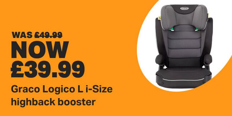 Now £39.99 Graco Car seat