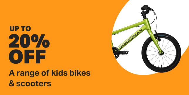 Up to 20% OFF A range of kids bikes