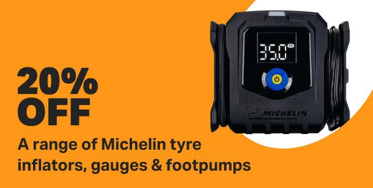 20% OFF Michelin accs