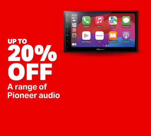 Up to 20% off a range of Pioneer speakers