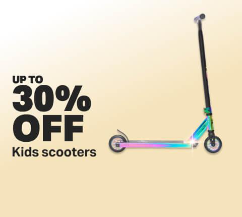 Up to 30% off Kids scooters