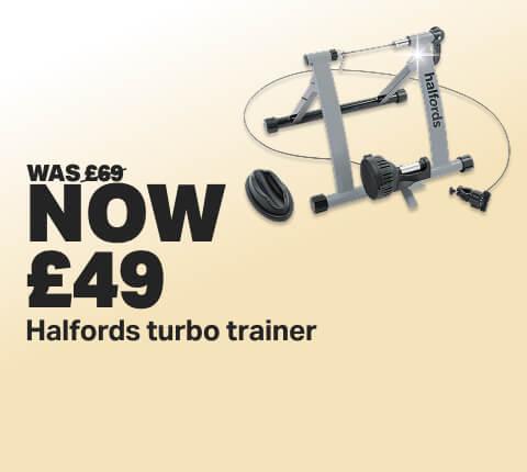 WAS £69 NOW £49 Halfords turbo trainer