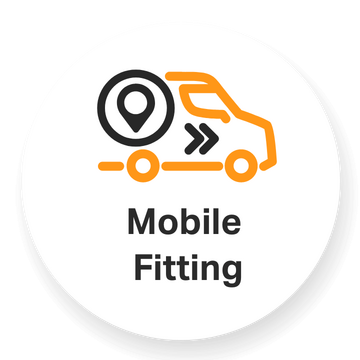 Mobile tyre fitting