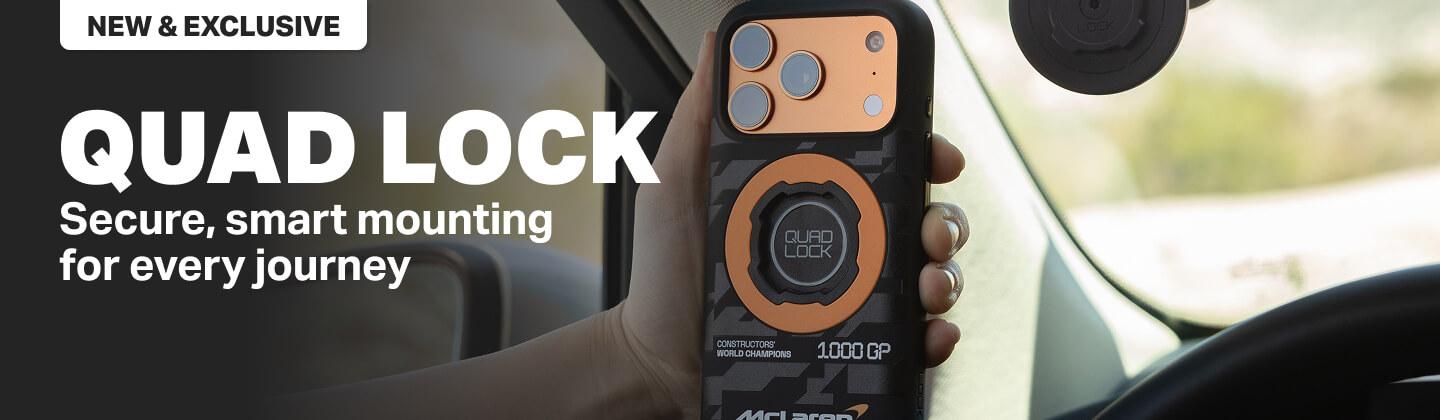 QUAD LOCK, One of the most trusted names in phone mounting